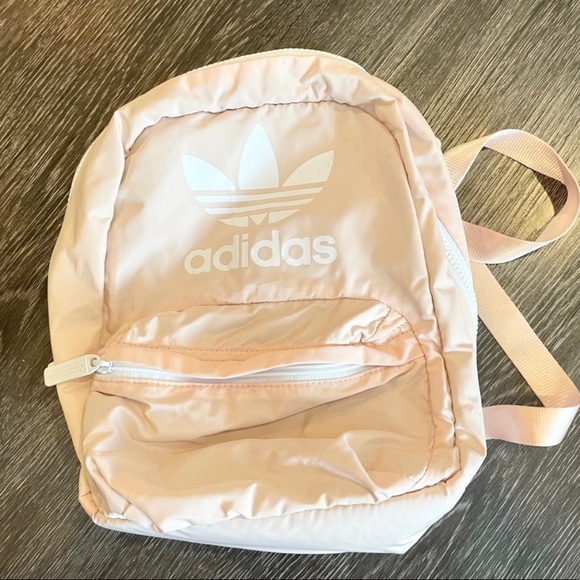 Pink mini adidas backpack